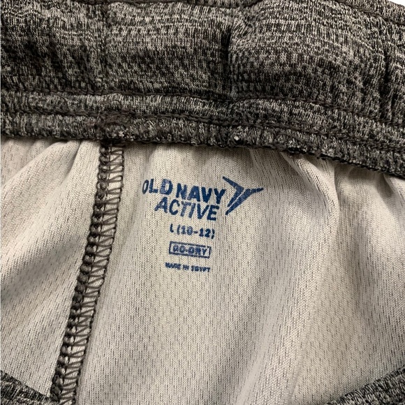 Old Navy | Active Shorts Size L (10-12) Gray Red - Picture 2 of 5